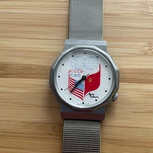 Collectible soviet watch. vintage made in 1990’s